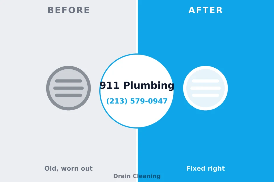 Before and after: plumbing company Shelburn, IN